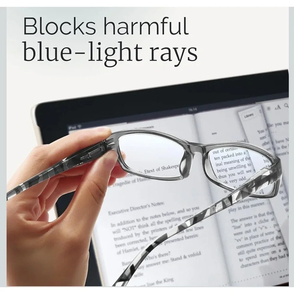 6 Pk‎ Reading Glasses for Women Blue Light Blocking Fashion Readers 1.25